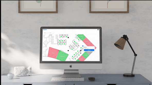 zoom Workspace Reservation, קרדיט: זום